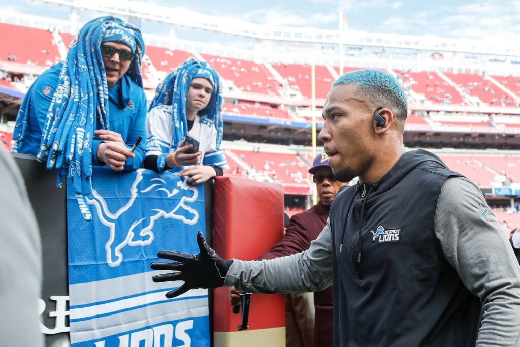 Amon-Ra St. Brown, Lions, NFL
