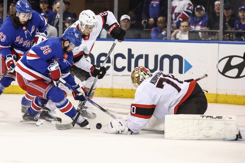 NHL, New York Rangers, Ottawa Senators