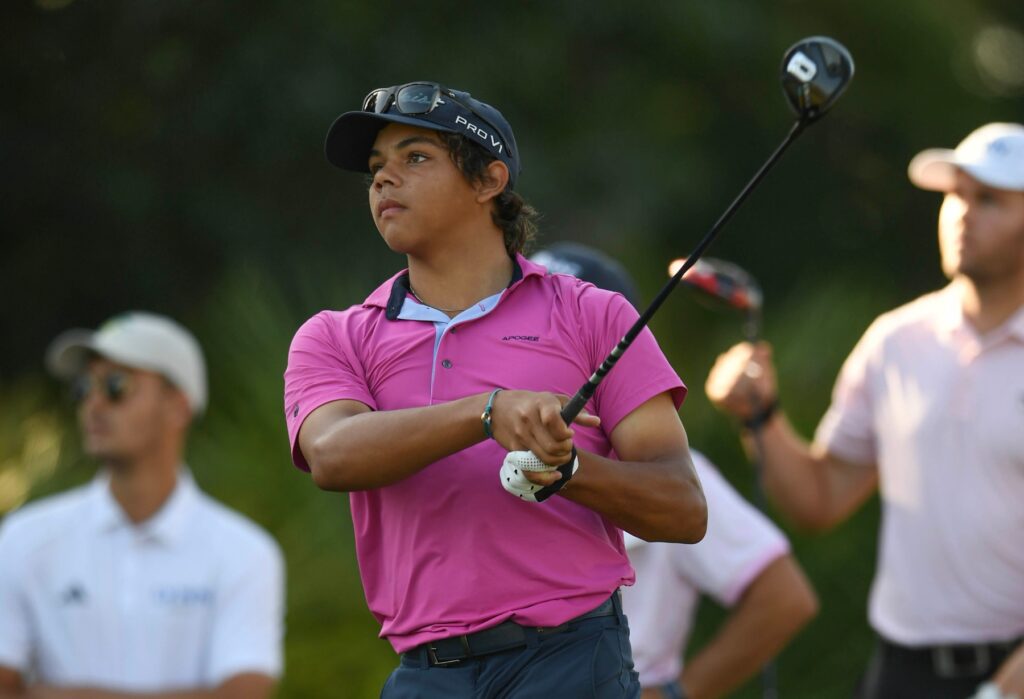 Charlie Woods, Tiger Woods