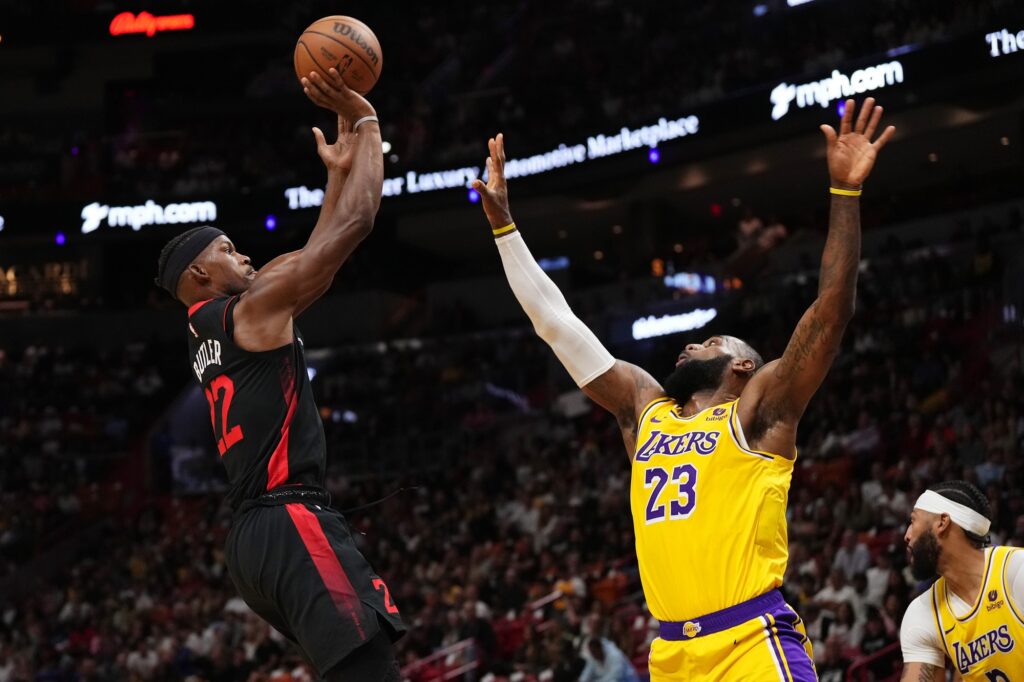 Jimmy Butler, LeBron James, Los Angeles Lakers
