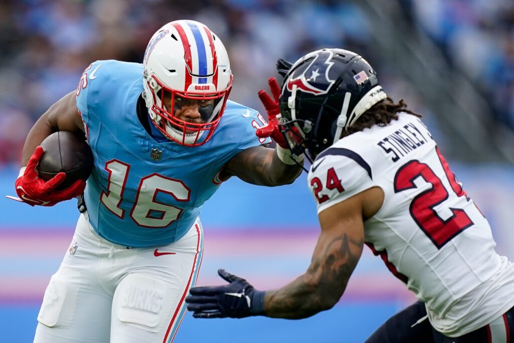 Treylon Burks, Steelers, Titans