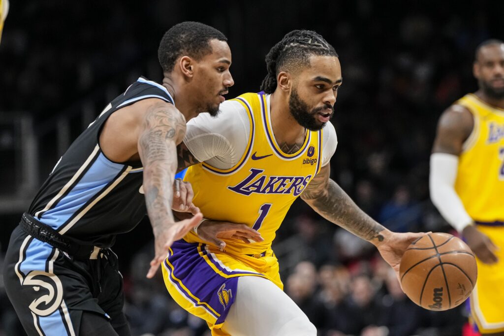 Dejounte Murray, D'Angelo Russell, Lakers