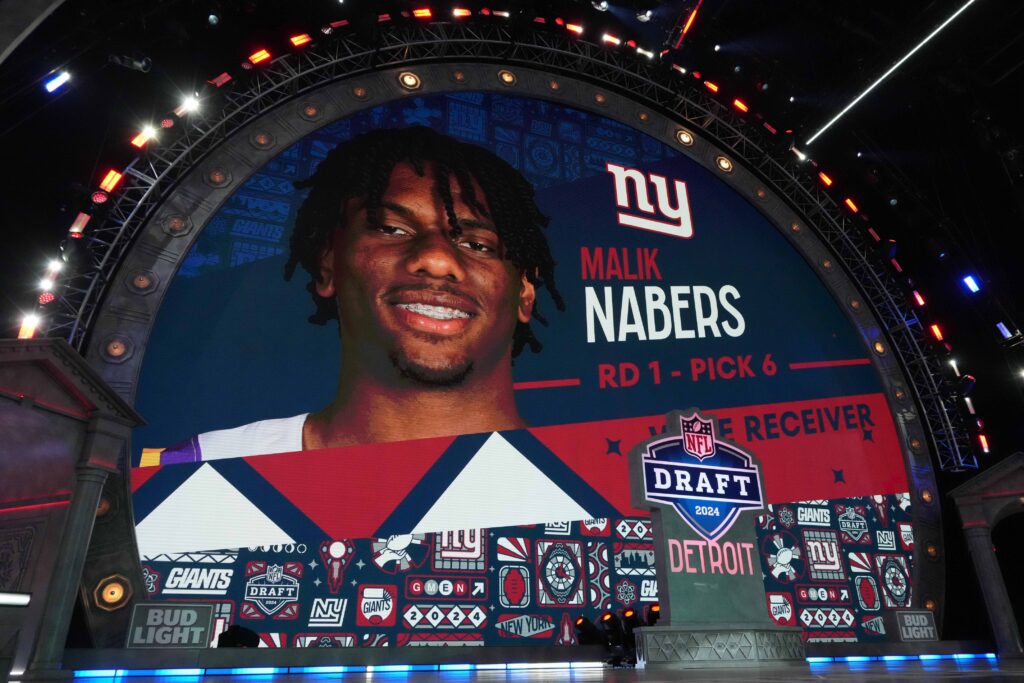 Malik Nabers, Giants, 2024 NFL Draft