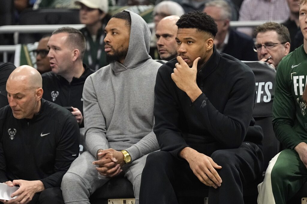 Damian Lillard, Giannis Antetokounmo, Bucks