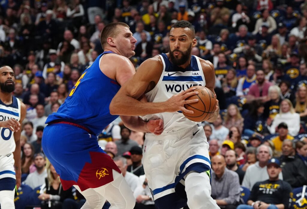 Rudy Gobert, Nikola Jokic, Minnesota Timberwolves
