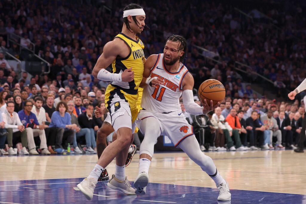 Jalen Brunson, Andrew Nembhard, New York Knicks, Indiana Pacers