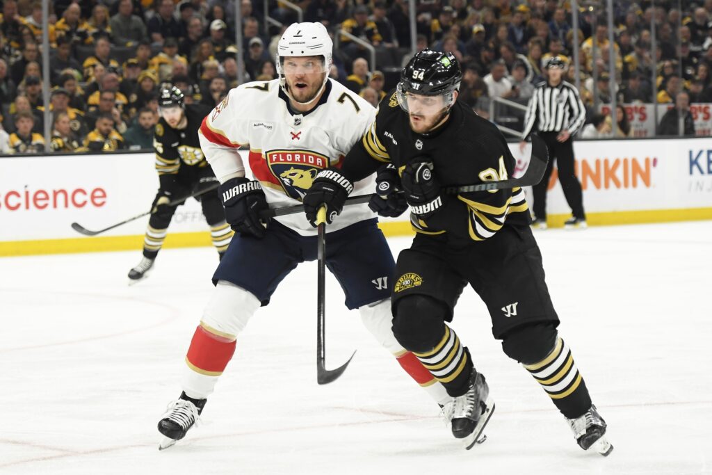 Dymitri Kulikov, Jakob Lauko, Boston Bruins, Florida Panthers