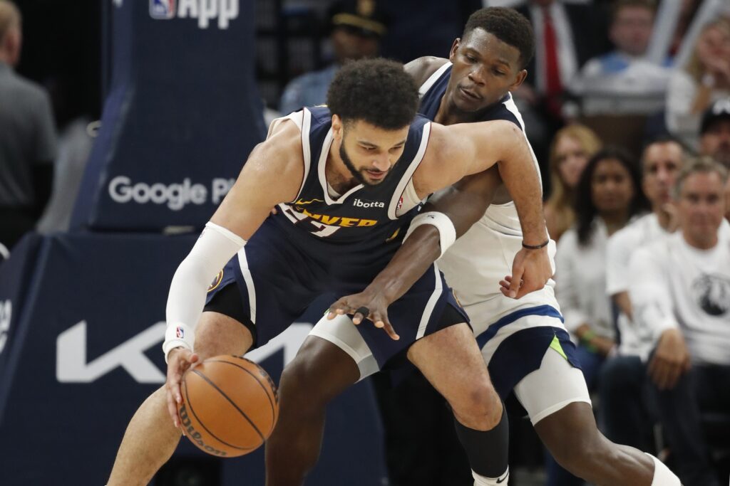Jamal Murray, Anthony Edwards, Timberwolves, Nuggets