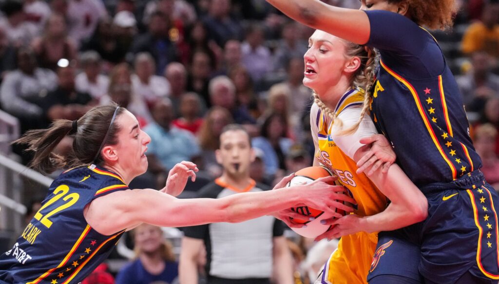 Caitlin Clark, Cameron Brink, Indiana Fever, Sparks