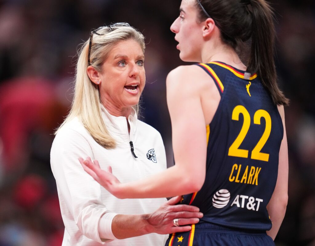 Christie Sides, Caitlin Clark, Indiana Fever