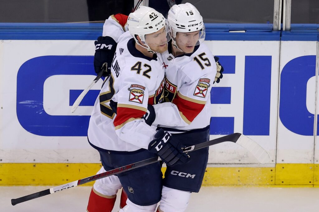 Anton Lundell, Gustav Forsling, Florida Panthers