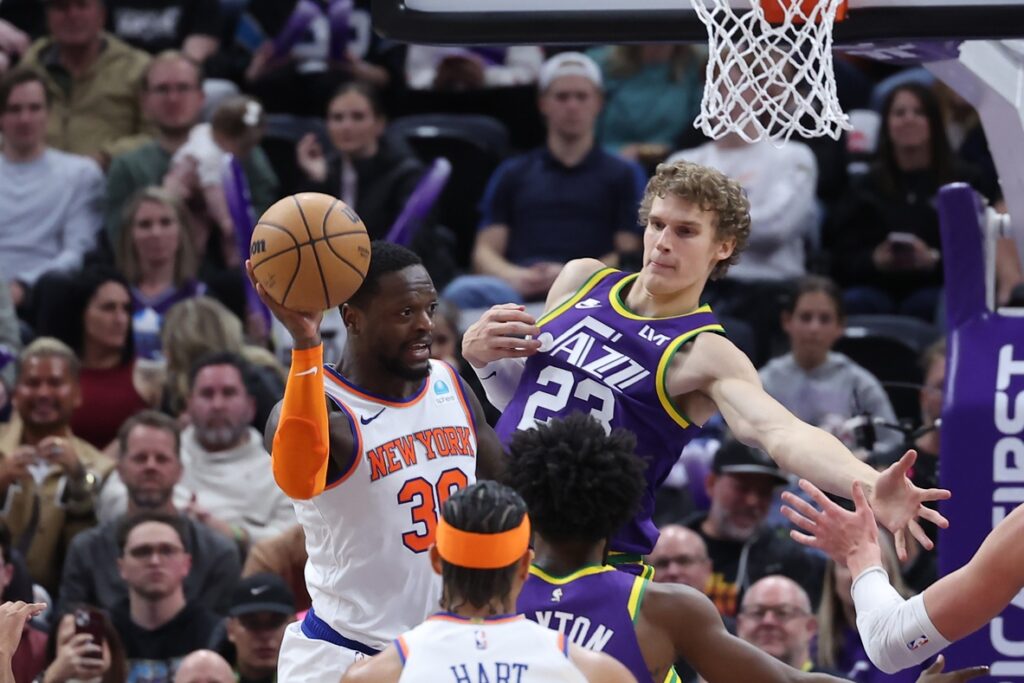 Julius Randle, Lauri Markkanen, Knicks Jazz
