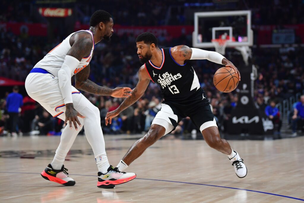 Paul George, Julius Randle, New York Knicks, Clippers