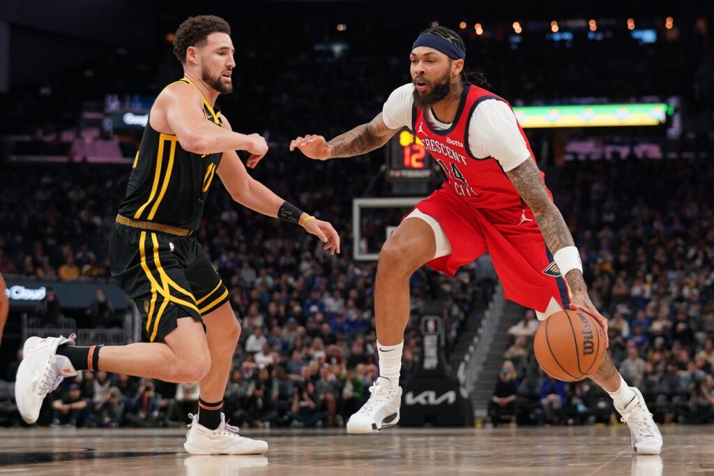 Klay Thompson, Brandon Ingram, Warriors, Pelicans