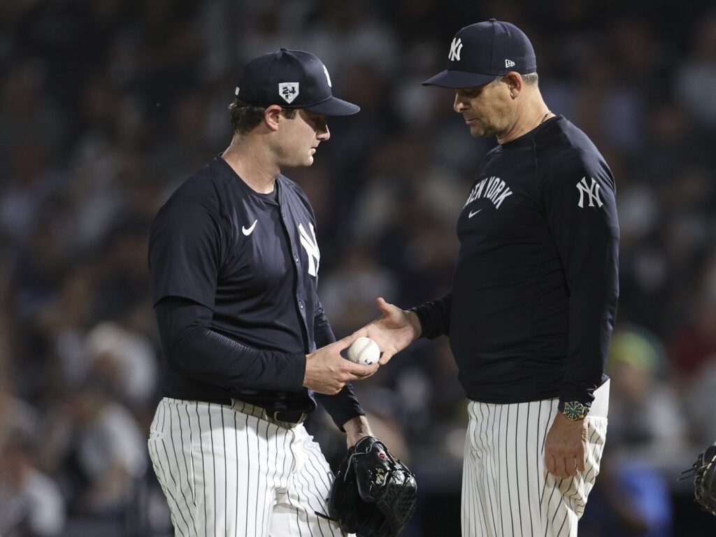 Gerrit Cole, Aaron Boone, New York Yankees