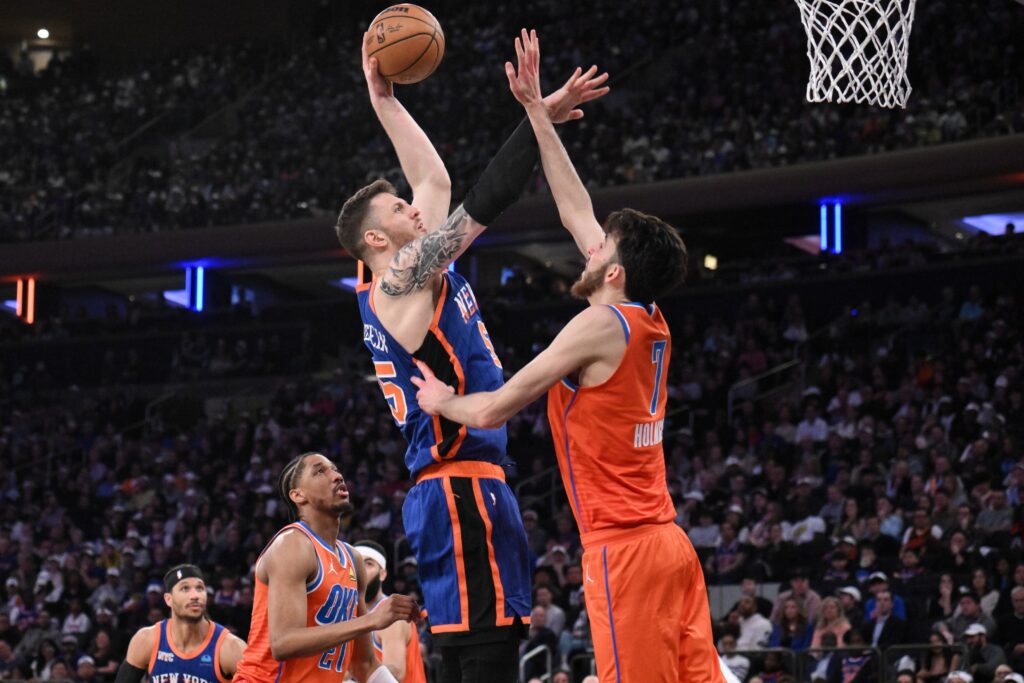 Isaiah Hartenstein, Oklahoma City Thunder, Knicks