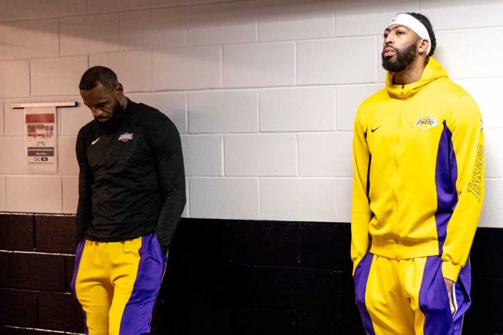 LeBron James, Anthony Davis, Los Angeles Lakers