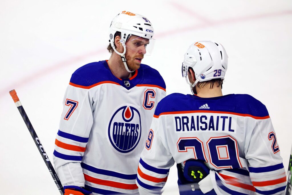 Connor McDavid, Leon Draisailt, Edmonton Oilers