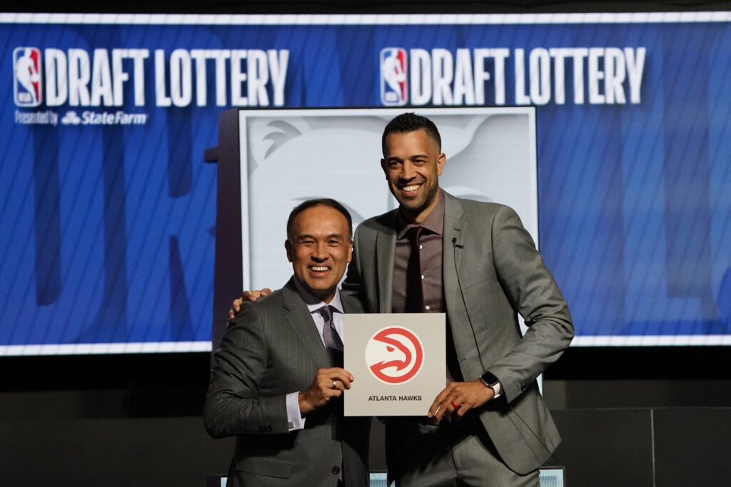 Landry Fields, Mark Tatum, Atlanta Hawks