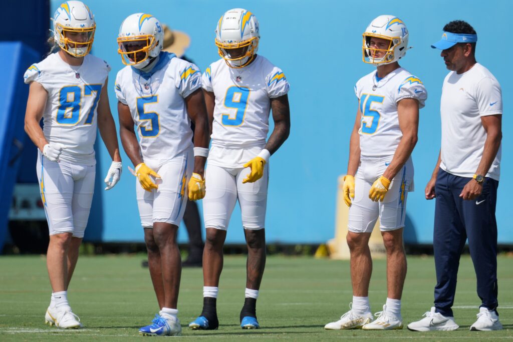 Ladd McConkey, Joshua Palmer, Los Angeles Chargers