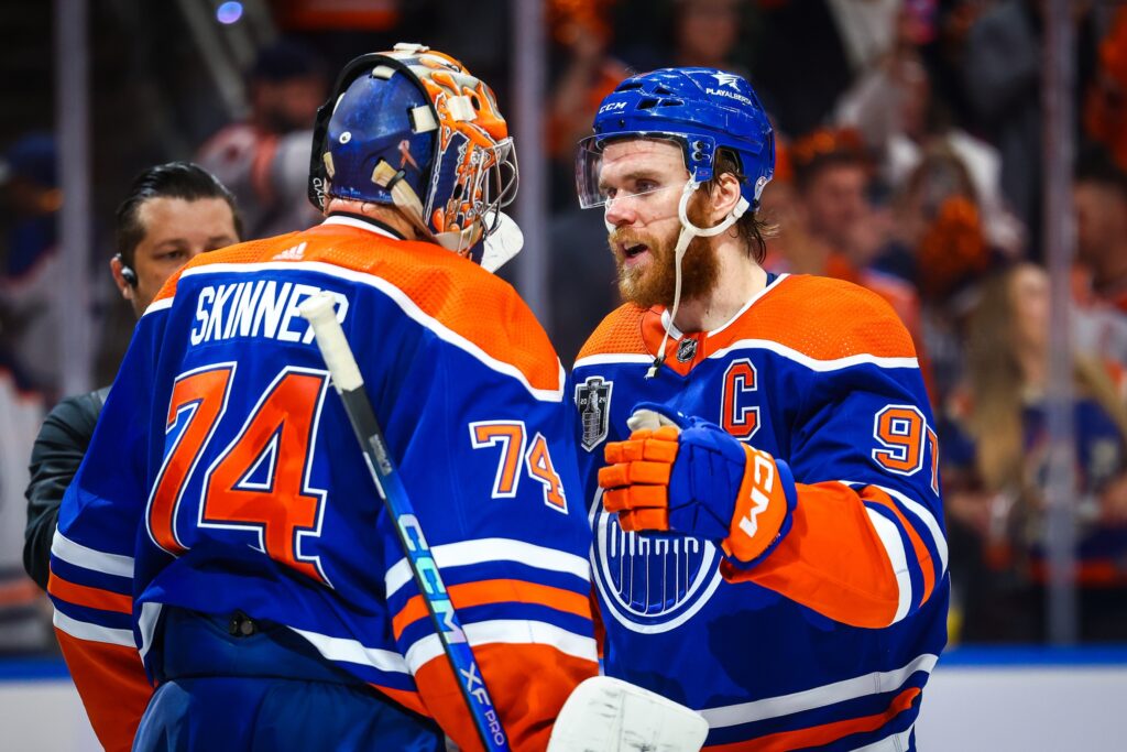 Stuart Skinner, Connor McDavid, Edmonton Oilers, Florida Panthers