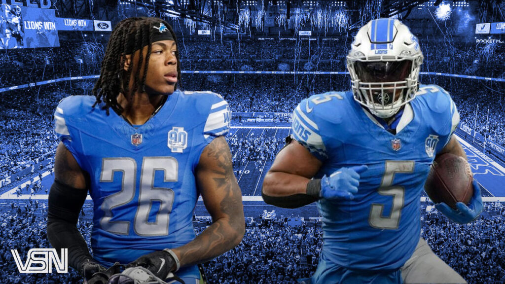 Jahmyr Gibbs, David Montgomery, Detroit Lions