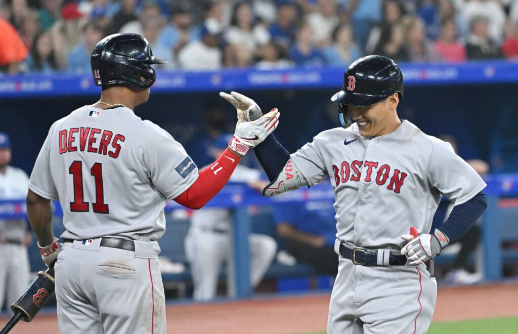 Rafael Devers, Masataka Yoshida, Boston Red Sox
