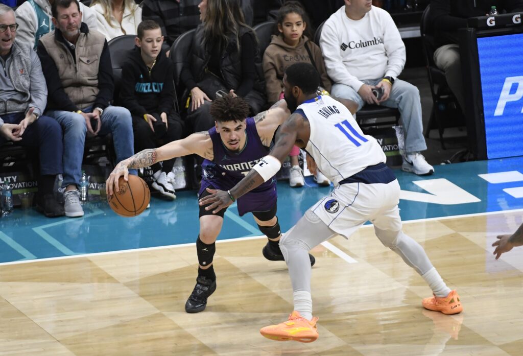 LaMelo Ball, Charlotte Hornets, Kyrie Irving, Dallas Mavericks, NBA Rumors