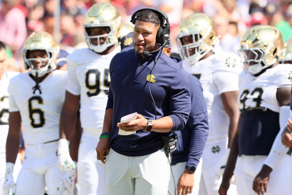 Marcus Freeman, Notre Dame