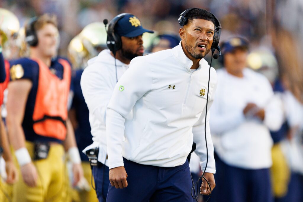 Marcus Freeman, Notre Dame