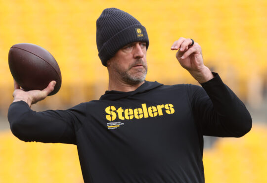 Aaron Rodgers, Pittsburgh Steelers