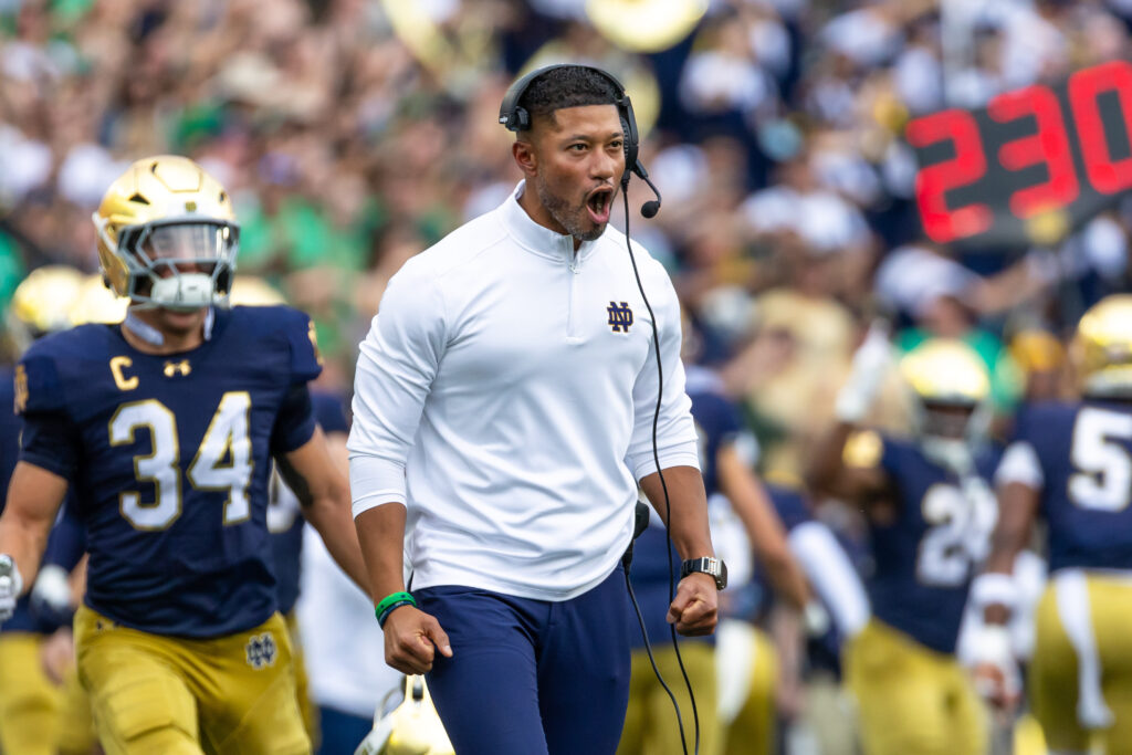 Marcus Freeman, Notre Dame