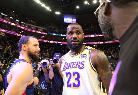 LeBron James, Golden State Warriors