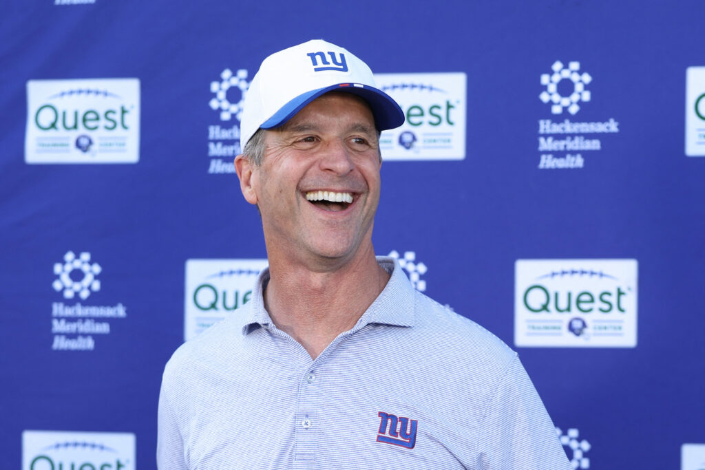 John Harbaugh, New York Giants