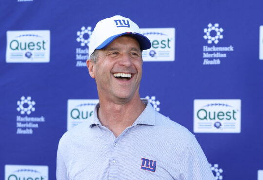 John Harbaugh, New York Giants