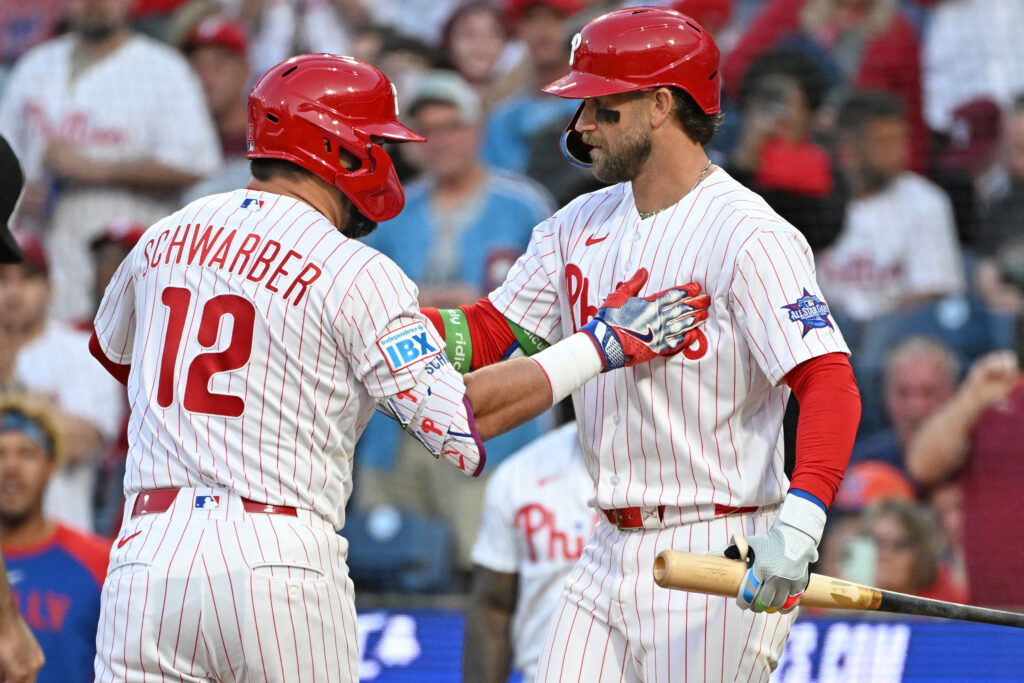 Bryce Harper, Kyle Schwarber, Philadelphia Phillies
