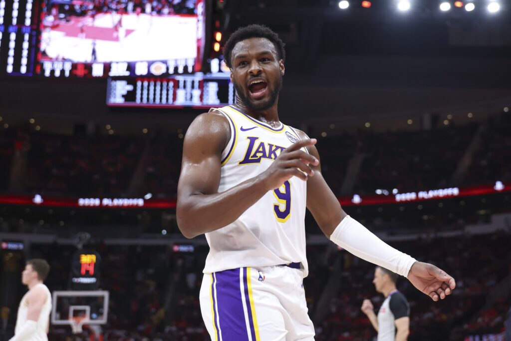 Bronny James, Los Angeles Lakers