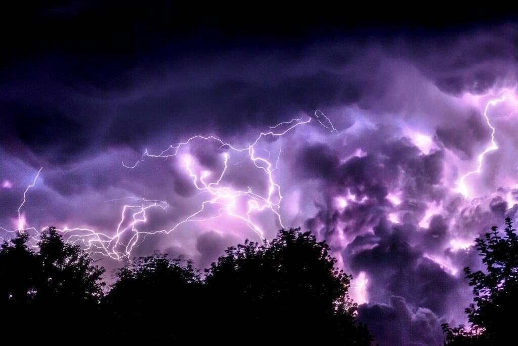 Thunderstorm, Lightning, Weather