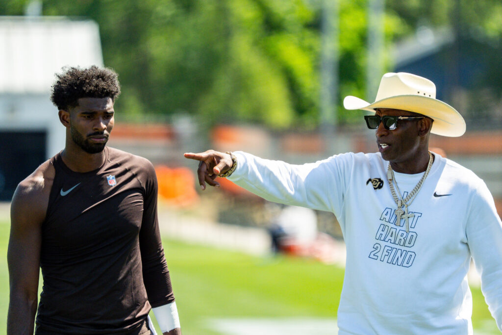 Deion Sanders, Shedeur Sanders, Cleveland Browns