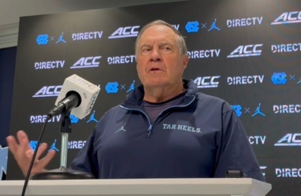 Bill Belichick, North Carolina Tar Heels