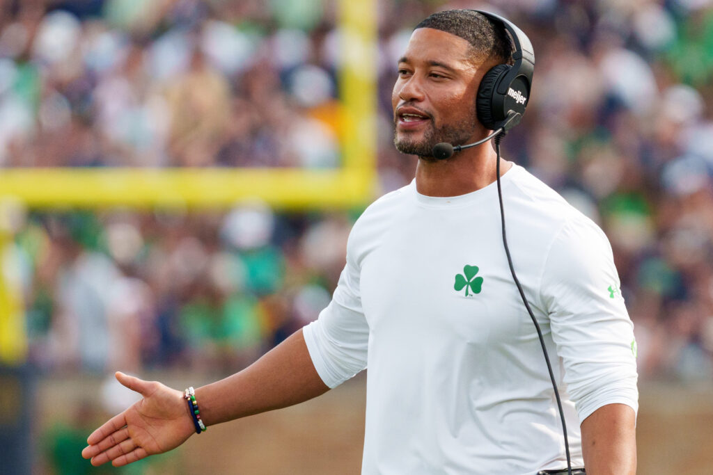Marcus Freeman, Notre Dame