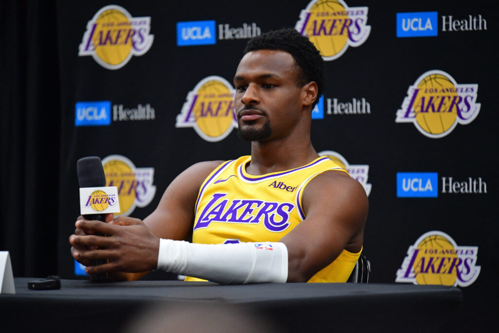 Bronny James, Los Angeles Lakers