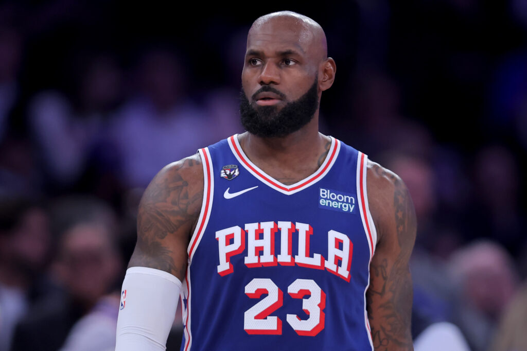 LeBron James, Philadelphia 76ers, New york Knicks